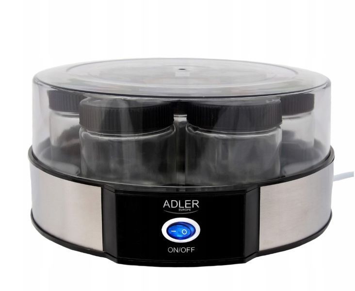 Йогуртниця ADLER 42 градуси С, 7 ємностей AD4476 фото