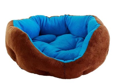 Подушка для собаки / кішки 38 см коричнево-синій AG602 AG602 фото