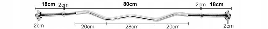 Гриф штанга 30 kg 120cm 6845753148 фото