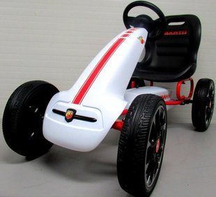 Педальный картинг ABARTH WHITE G Белый PB9388A фото