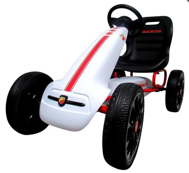 Педальный картинг ABARTH WHITE G Белый PB9388A фото