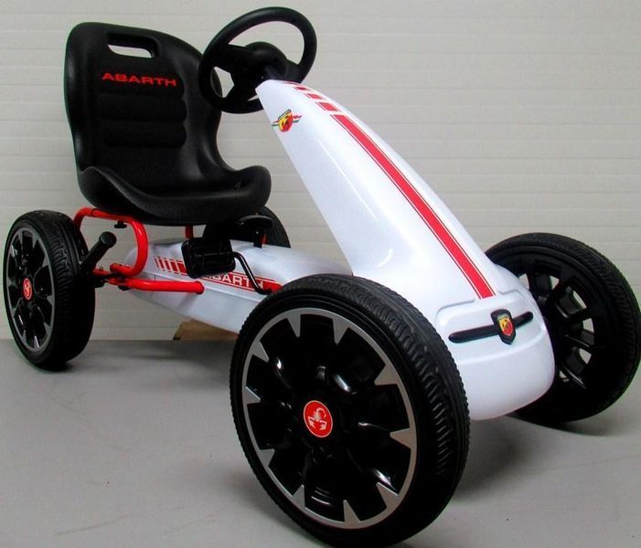 Педальный картинг ABARTH WHITE G Белый PB9388A фото