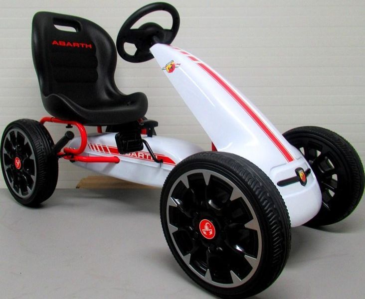 Педальный картинг ABARTH WHITE G Белый PB9388A фото