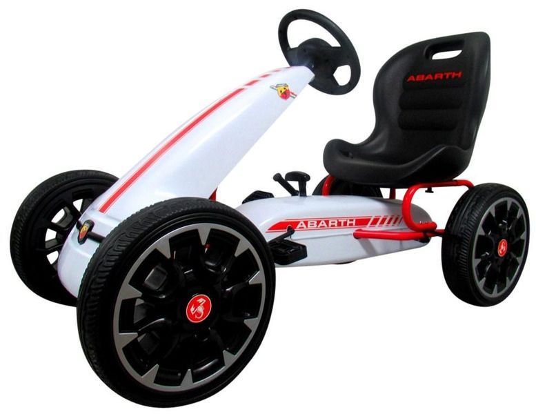 Педальный картинг ABARTH WHITE G Белый PB9388A фото