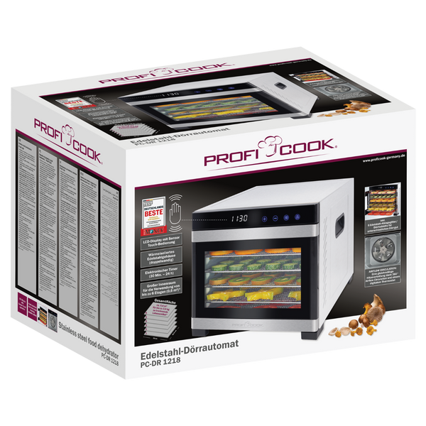 Сушарка для продуктів дегідратор ProfiCook PC-DR 1218 PC-DR 1218 фото