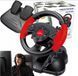 Ігрове кермо Esperanza USB PC/PS3/PS2 Black/Red EG103 EG103 фото 1