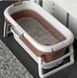 Складна силіконова пластикова ванна Home SPA 140см 631191 фото 1