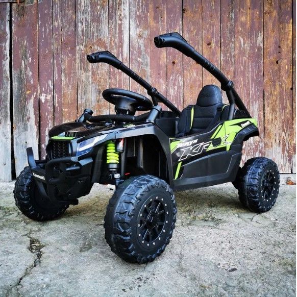 Спортивные детские Багги Kawasaki Teryx Khaki Auto 4x4 JS330 фото