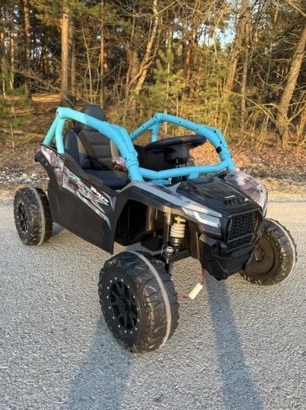 Багги аккумуляторный детский KAWASAKI 4x45W дистанционное управление KAWASAKI фото