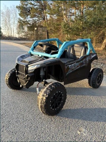 Багги аккумуляторный детский KAWASAKI 4x45W дистанционное управление KAWASAKI фото