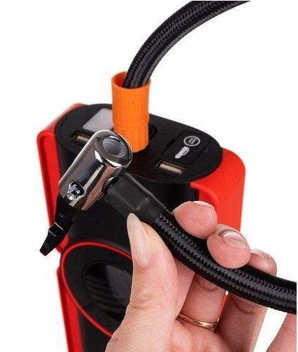 Бустер Power Bank Jump Starter с функцией стартера 10000 mAh для дизеля и бензина 6в1 24612 фото
