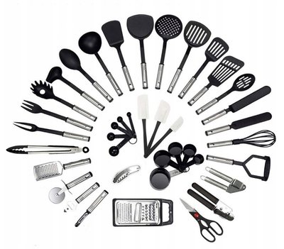 Премиальный набор кухонной утвари KitchenMaster из 40 предметов AG949 фото