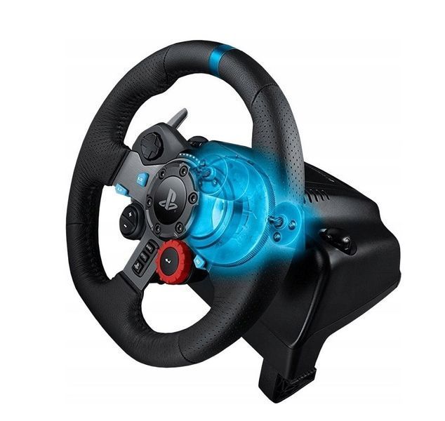 Руль ігровий з педалями Logitech Driving Force G29 G29 фото