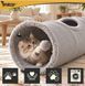 Тунель будиночок для кота Purlov 120&times;25 см з м'ячиком 28241 фото 4